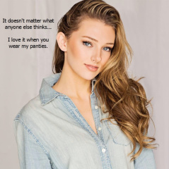 Satin Panty Encouragement14379