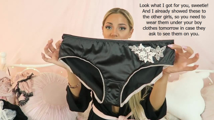 Satin Panty Encouragement14698