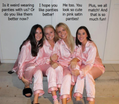 Satin Panty Encouragement15988