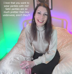 Satin Panty Encouragement16021