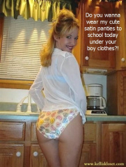 Satin Panty Encouragement16024