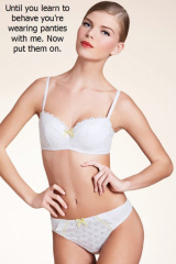 Satin Panty Encouragement16064