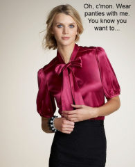 Satin Panty Encouragement16373