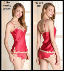 Satin Panty Encouragement16490
