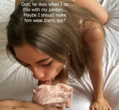 Satin Panty Encouragement16646