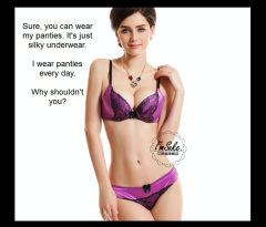 Satin Panty Encouragement17600