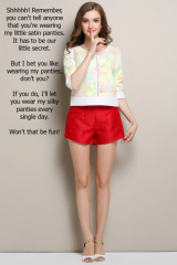 Satin Panty Encouragement18135